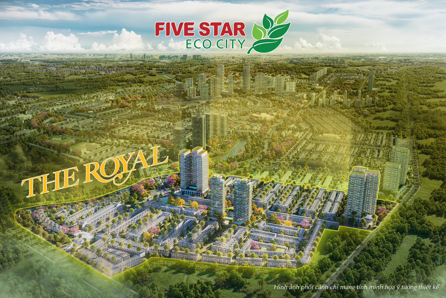 Phân khu The Royal Five Star Eco City