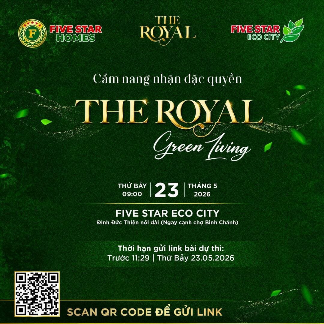 Cẩm nang hướng dẫn và thời gian nhận bài thi livestream Five Star Eco City