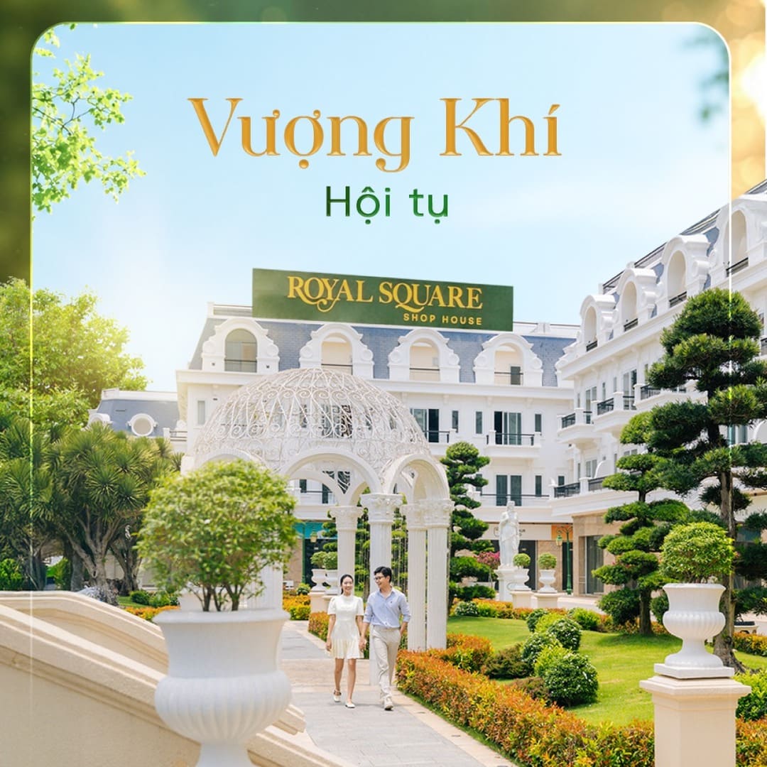 Không gian vượng khí và dòng chảy giao thương tại phân khu The Royal