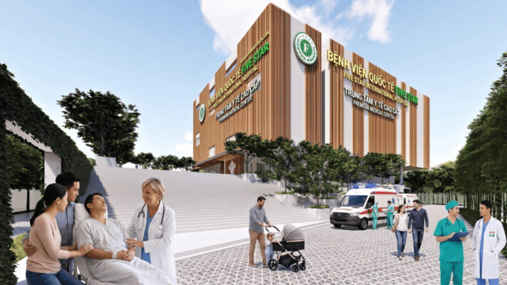 Bệnh viện và trung tâm y tế hiện đại tại nội khu dự án Five Star Eco City