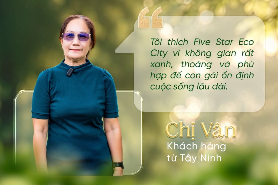 Khách hàng từ Tây Ninh đánh giá cao môi trường phát triển cho trẻ em tại dự án