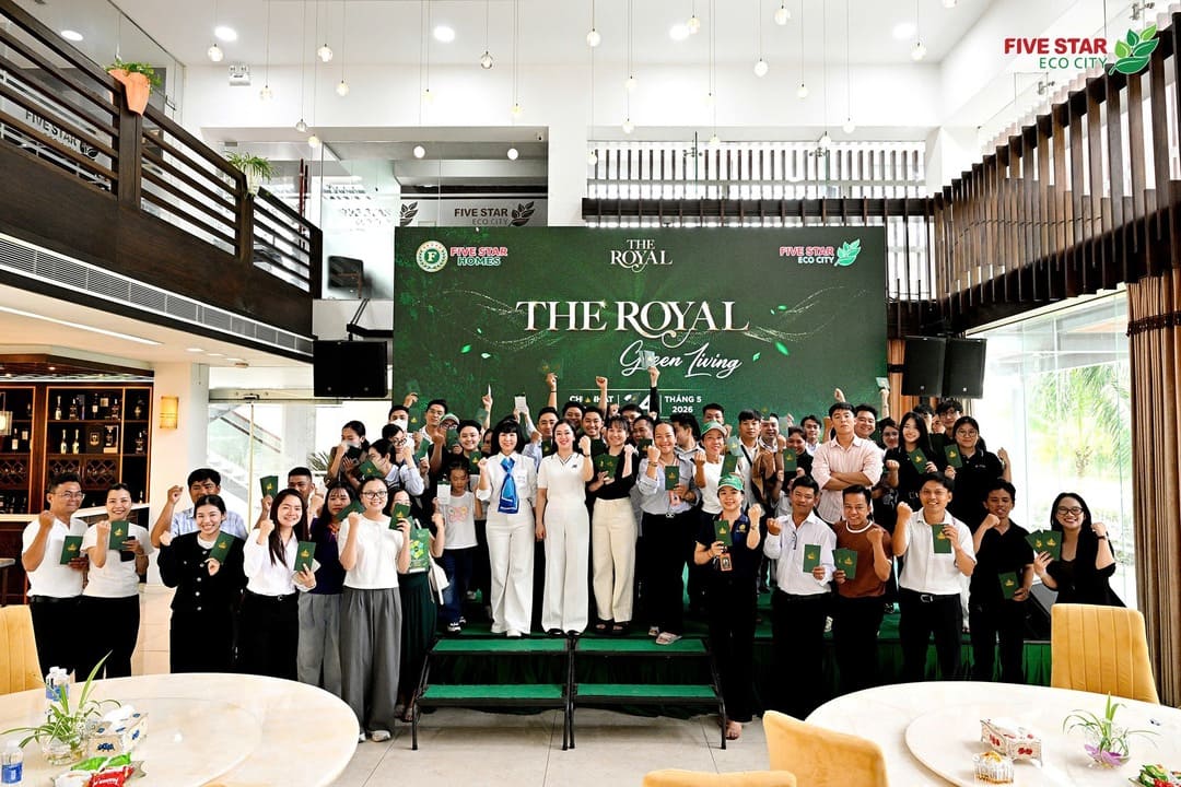 Sự kiện livestream trực tiếp tại khu đô thị Five Star Eco City ngày 24-05-2026