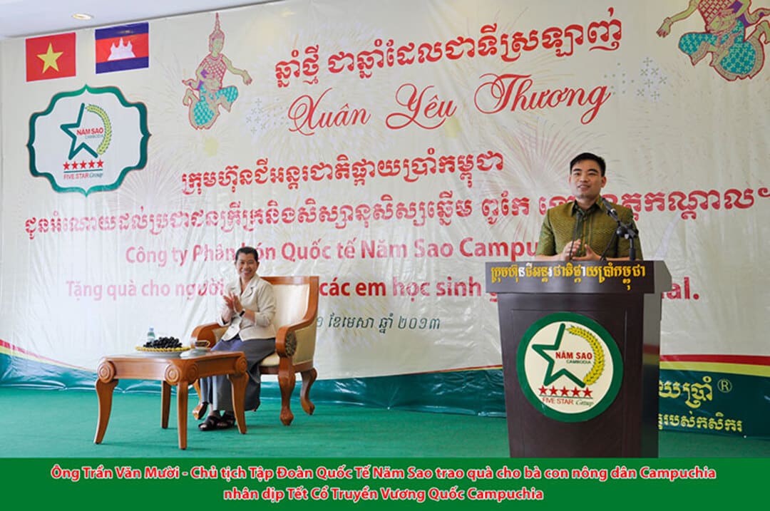 Lễ khánh thành dự án Năm Sao Group tại Campuchia