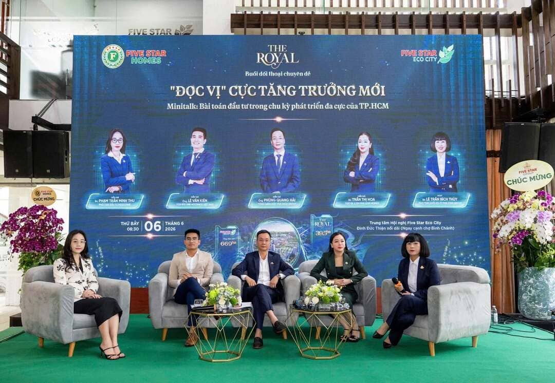 Toàn cảnh tọa đàm chuyên đề đọc vị cực tăng trưởng mới tại Tây Nam TP.HCM