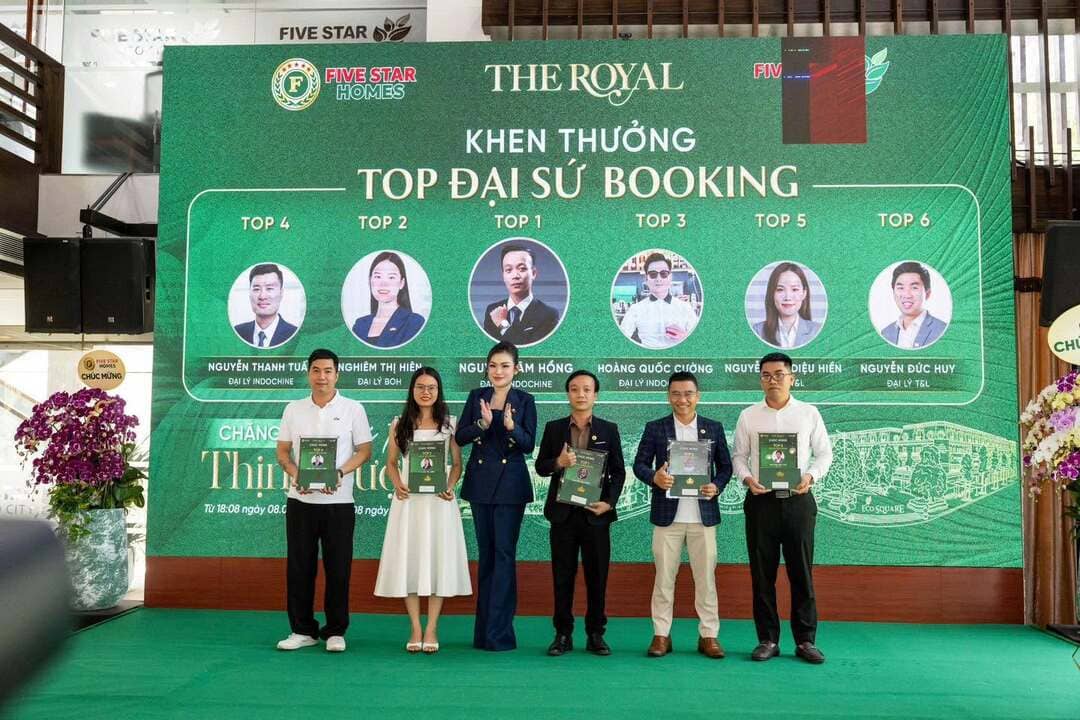 Tôn vinh những cá nhân xuất sắc đạt danh hiệu Đại sứ Booking