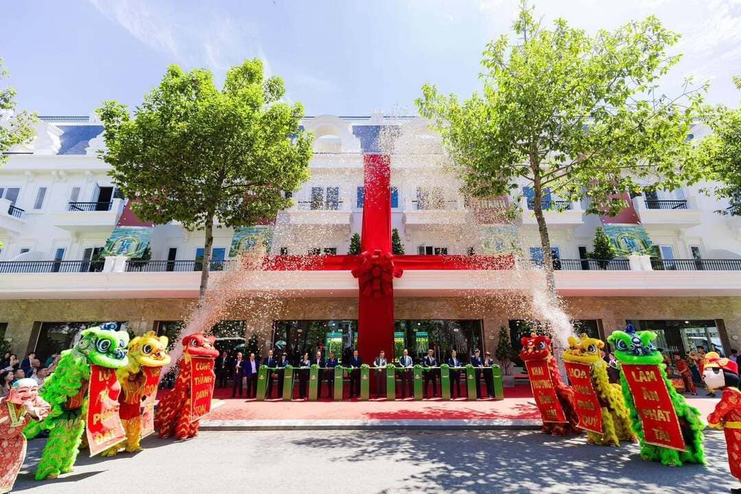 Toàn cảnh không gian chuỗi sự kiện hoàn thiện hệ tiện ích Five Star Eco City