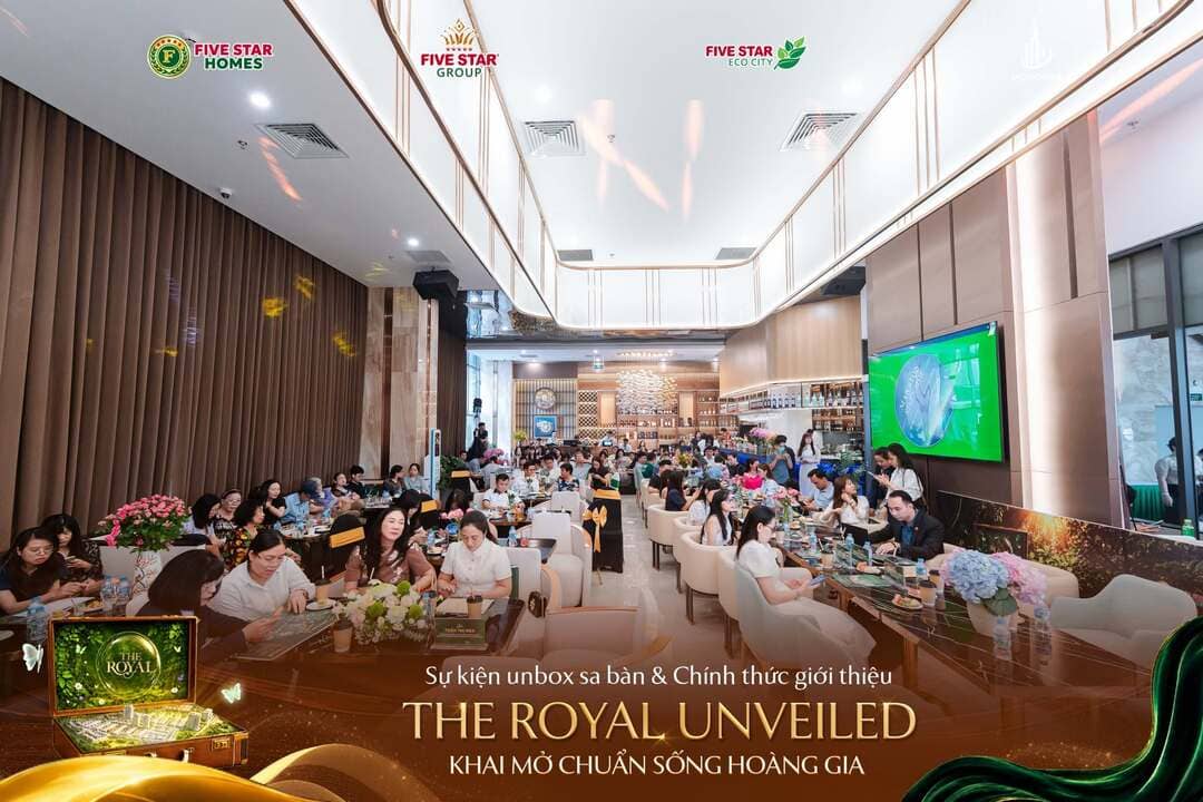 Không gian sự kiện đông đúc với sự tham gia của đông đảo nhà đầu tư miền Bắc