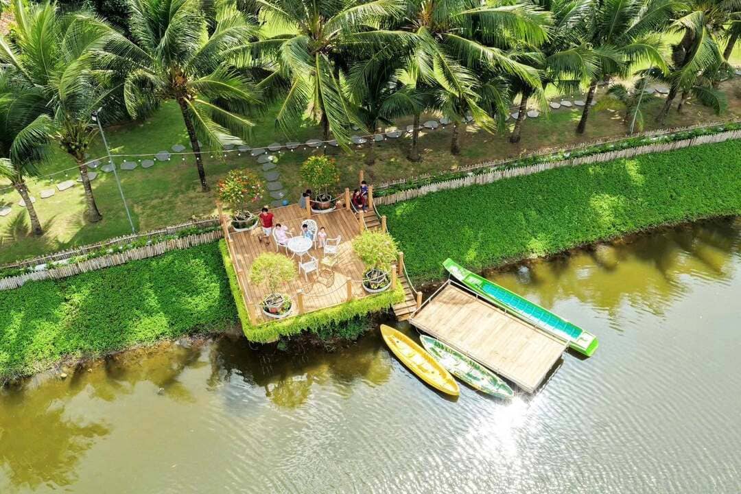 Bến du thuyền sang trọng bên sông tại dự án Five Star Eco City