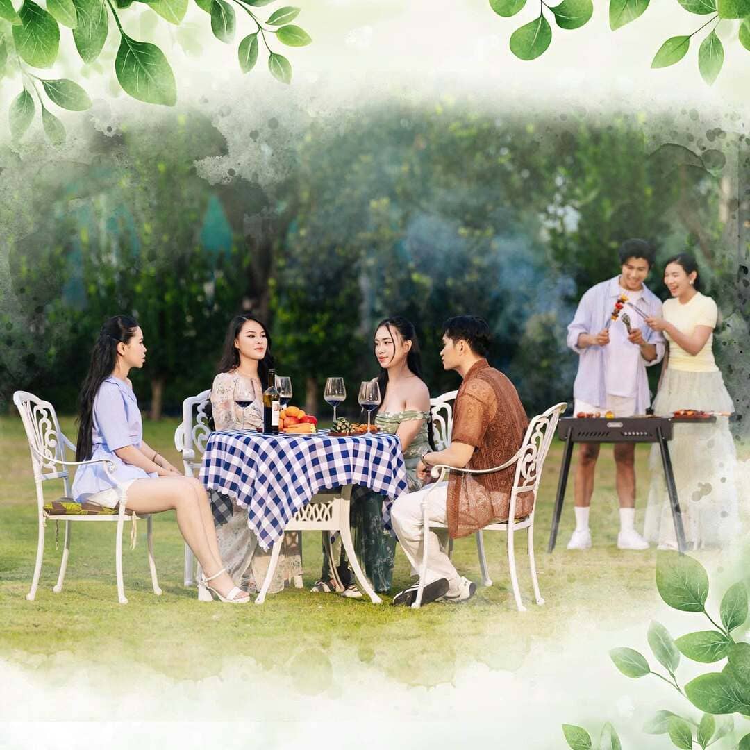 Hoạt động picnic dã ngoại cuối tuần tại không gian xanh Five Star Eco City