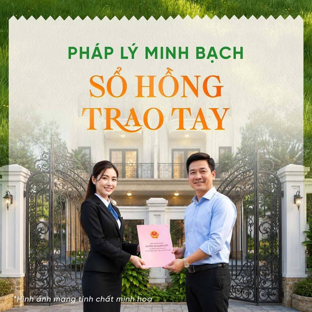 Hồ sơ pháp lý minh bạch hoàn chỉnh và cam kết sổ hồng từ phía chủ đầu tư Five Star Group